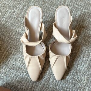 Women Pointed Toe Mule High Heels